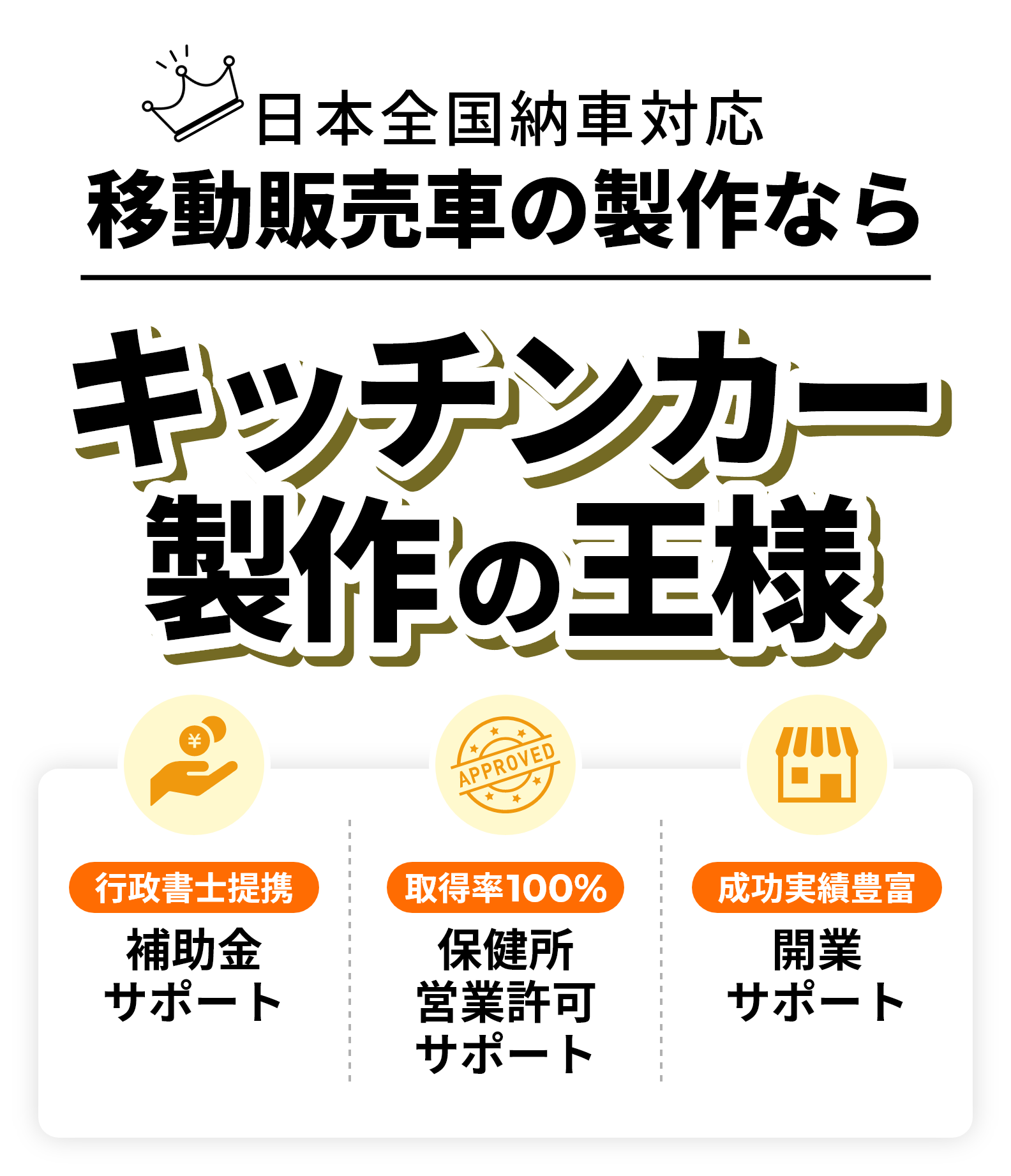 キッチンカー製作の王様