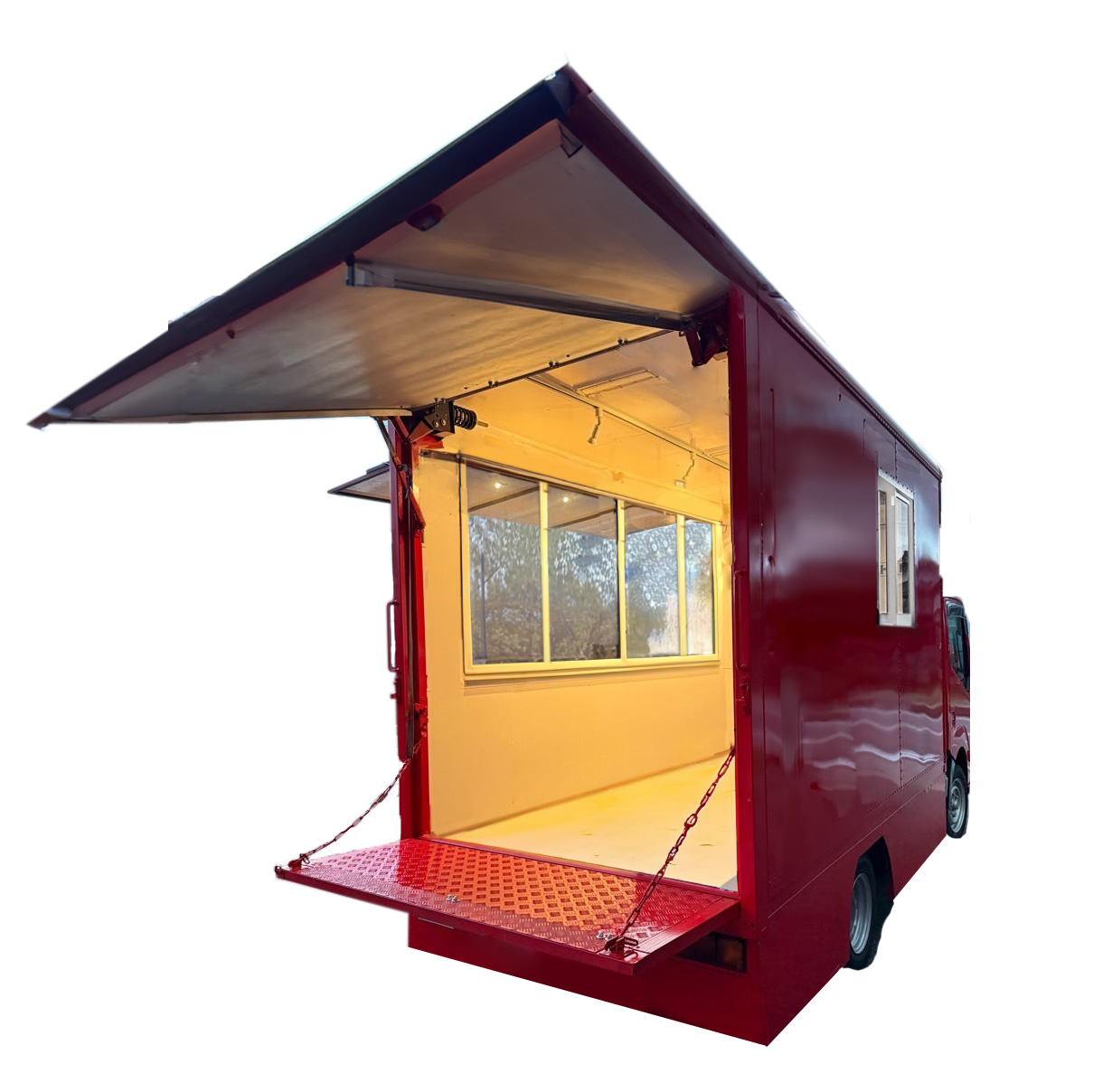 【1.5トンベース】1日100万売り上げを叶えた　キッチンカー製作事例