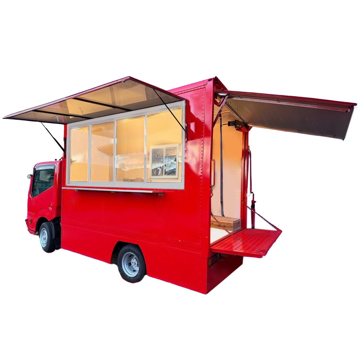 【1.5トンベース】1日100万売り上げを叶えた　キッチンカー製作事例