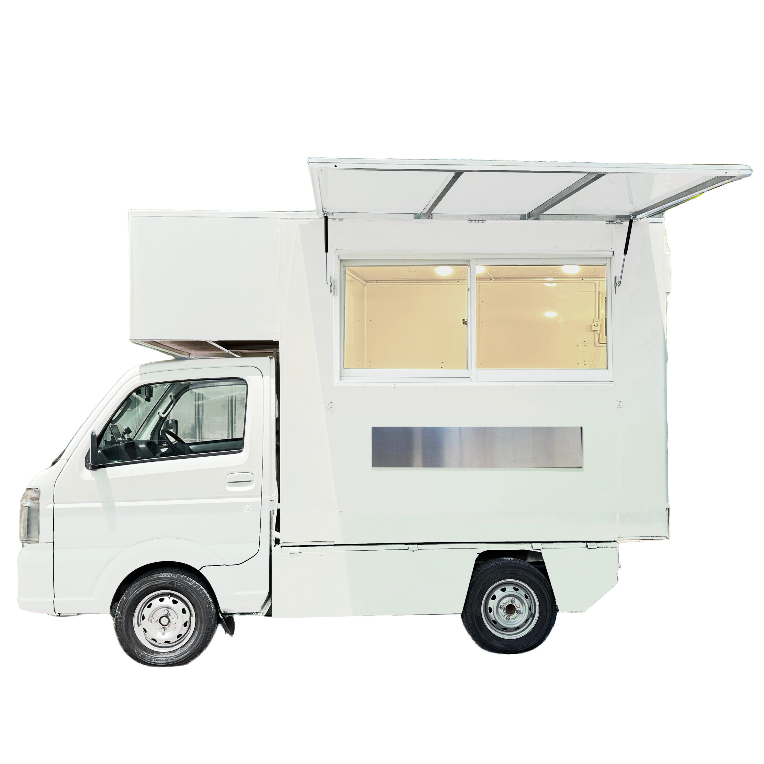【軽トラベース】 軽でも売れるを叶えた キッチンカー製作事例